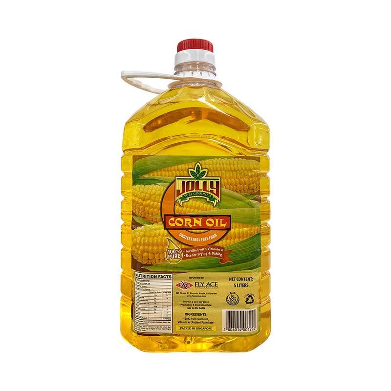 Jolly Corn Oil 100% Pure Cholesterol Free 5L