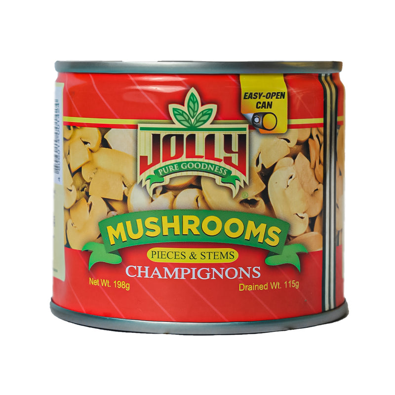 Jolly Mushrooms Pieces And Stems 115g