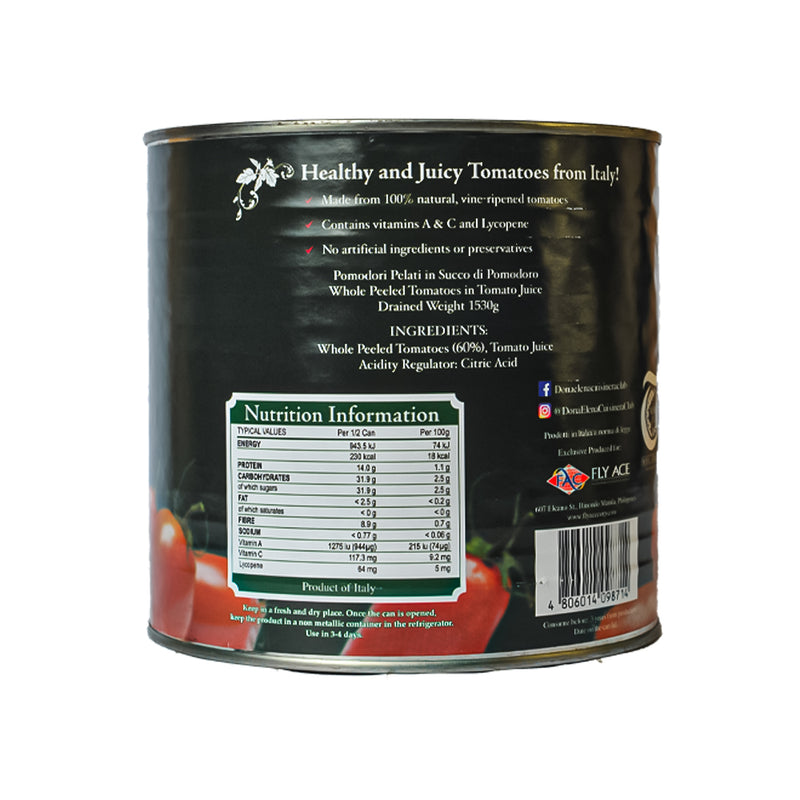 Doña Elena Whole Peeled Tomatoes 2550g