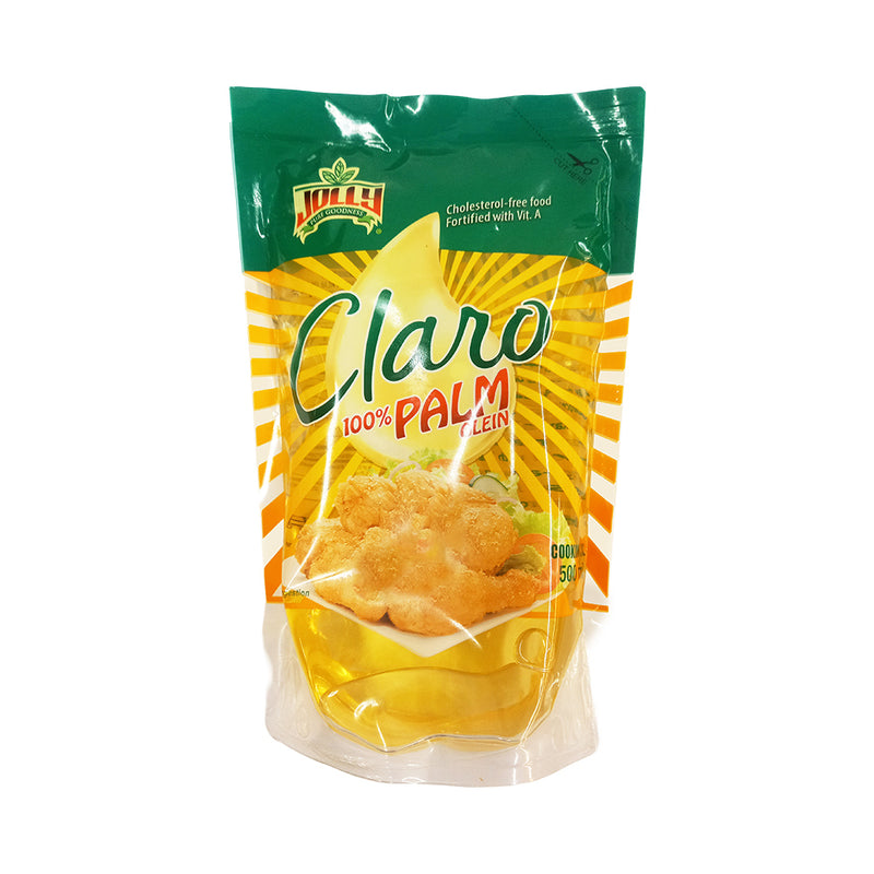 Jolly Claro Palm Oil 100% Pure Cholesterol Free SUP 500ml