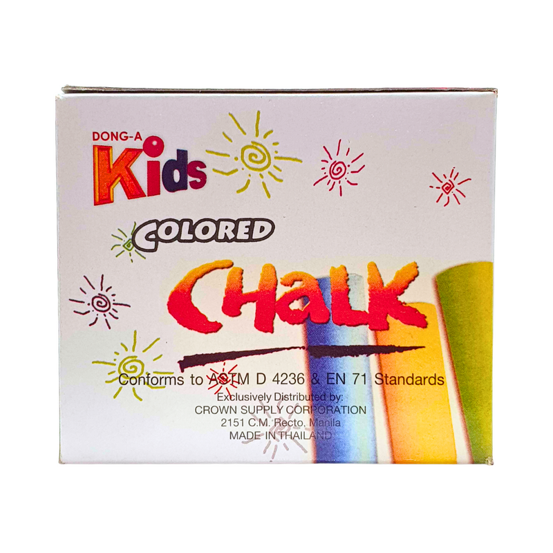 Dong-A Kids Chalk Colored 100's