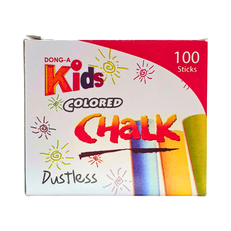 Dong-A Kids Chalk Colored 100's