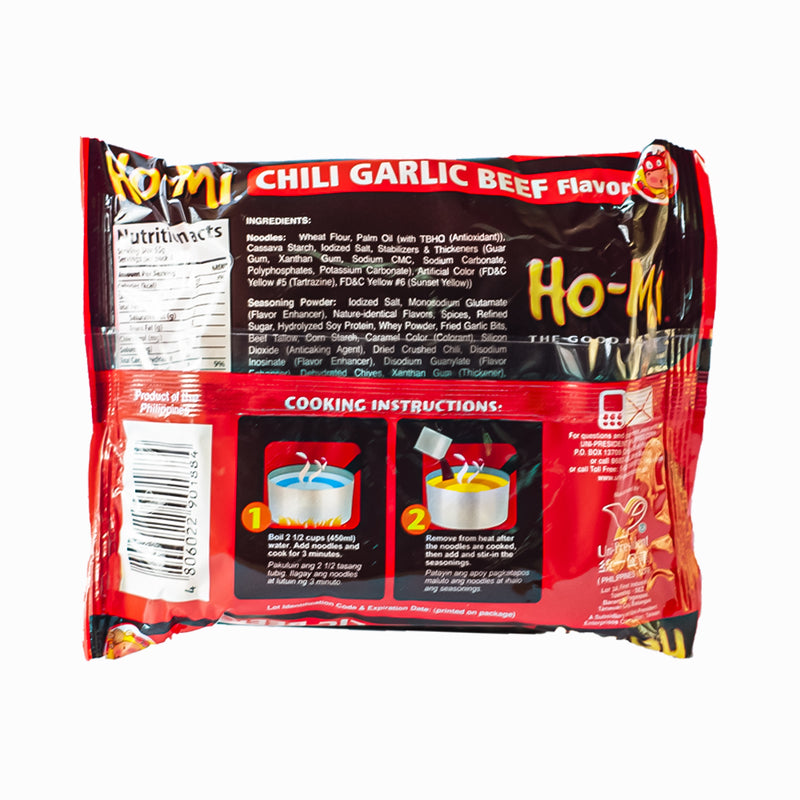 Homi Instant Mami Noodles Chili Garlic Beef 55g