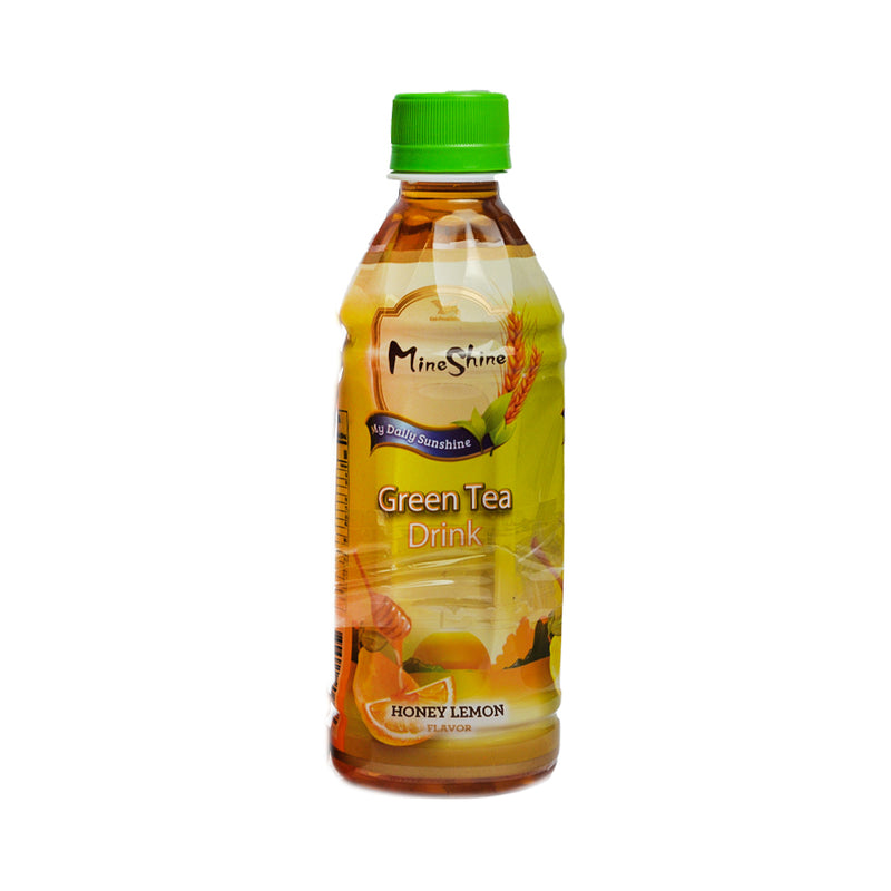 Mine Shine Green Tea Drink Honey Lemon 350ml