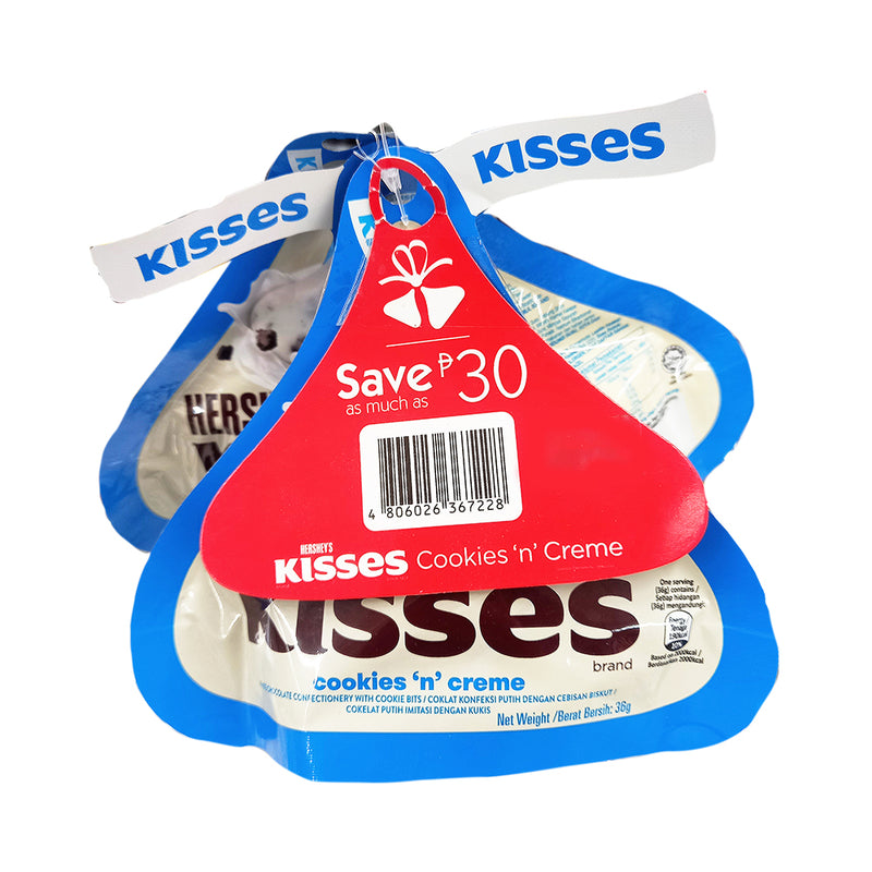 Hershey's Kisses 36g x 3's