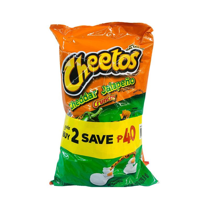 Cheetos Crunchy Cheddar Jalapeno + Cheetos Crunchy Regular 226.8g