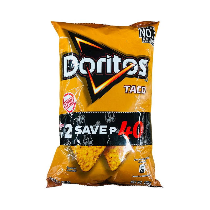 Doritos Chips Nacho Cheese + Taco 198.45g (7oz)