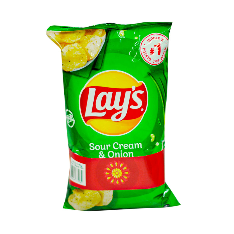 Lay's Stax Potato Chips Sour Cream And Onion 50g x 2's