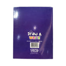 Veco Draw and Write Notebook 80 Leaves 6.5in x 8.38in