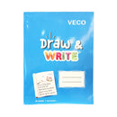Veco Draw and Write Notebook 80 Leaves 6.5in x 8.38in