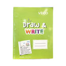 Veco Draw and Write Notebook 80 Leaves 6.5in x 8.38in
