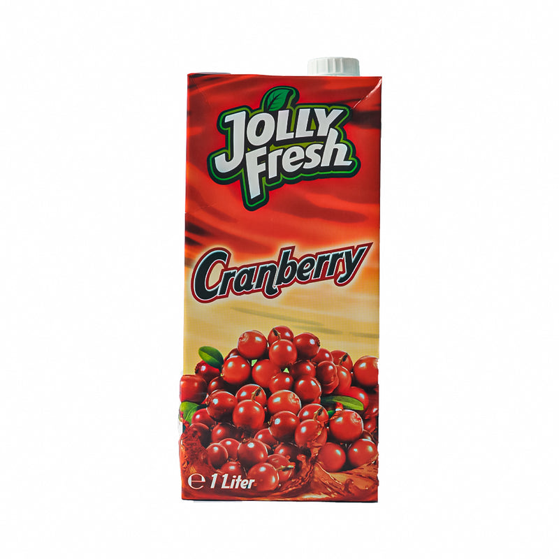 Jolly Fresh 100% Natural Juice Cranberry 1L