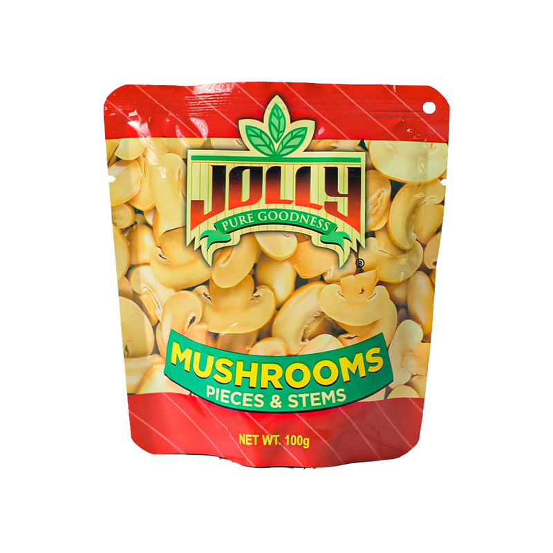 Jolly Mushrooms Pieces And Stems 100g