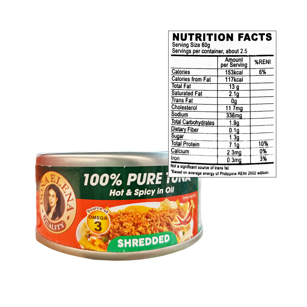 Doña Elena Rice Doña Elena 100% Tuna Hot And Spicy in Oil