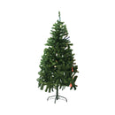 Shining East Vinyl Christmas Tree With Metal Footing