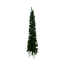 Shining East Slim Vinyl Christmas Tree With Plastic Footing
