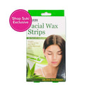 Glamworks Facial Wax Strips 12's