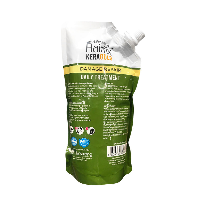 Life Strong HairFix Kera Gold Avoacado Oil And Biotin Damage Repair 500ml