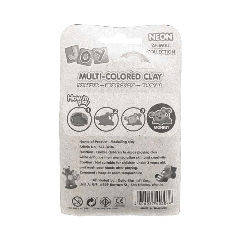 Joy Multi-Colored Clay 6 Colors