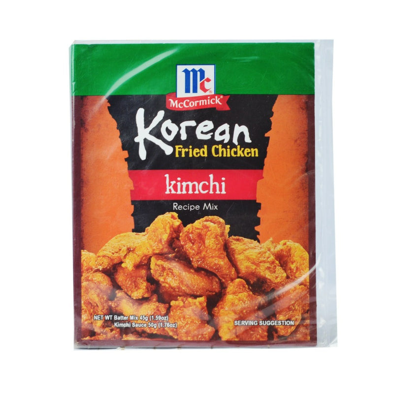 McCormick Korean Fried Chicken Recipe Mix Kimchi 95g