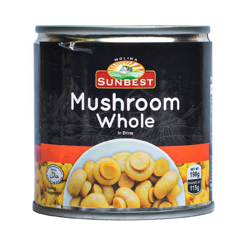 Sunbest Mushroom Whole 198g