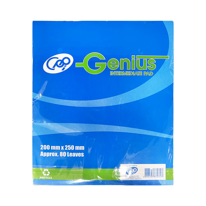 Genius Intermediate Pad 80 Leaves