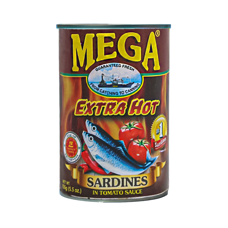 Mega Sardines Extra Hot 155g