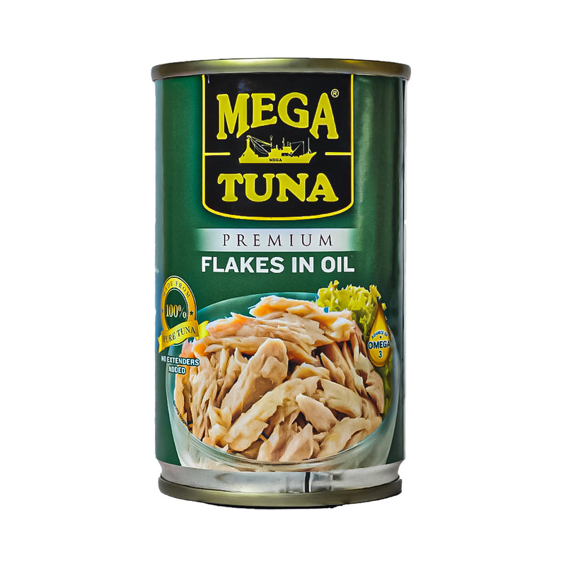 Mega Tuna Flakes Oil EOC 155g