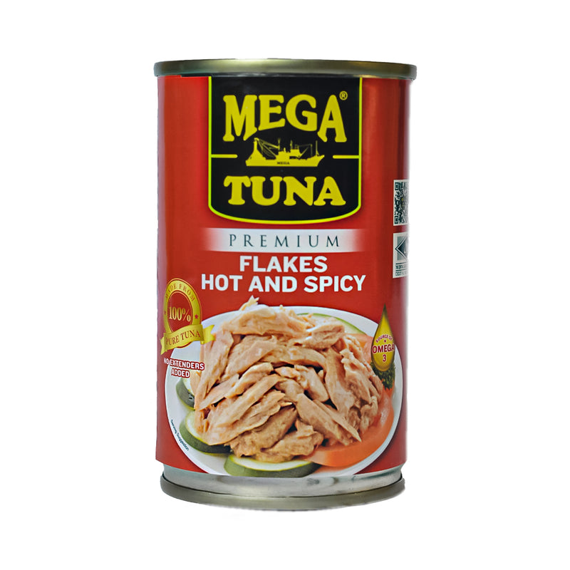 Mega Tuna Flakes Hot And Spicy EOC 155g