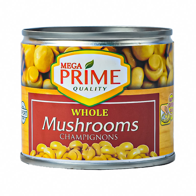Mega Prime Whole Mushrooms EOC 198g