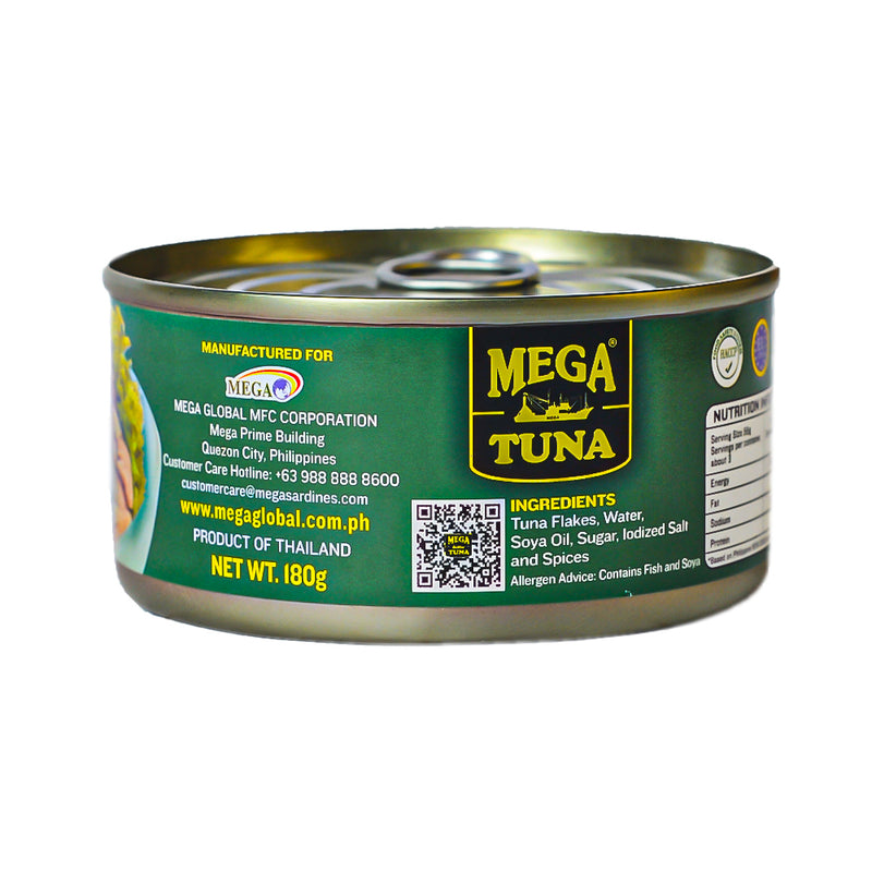 Mega Tuna Flakes Oil EOC 180g