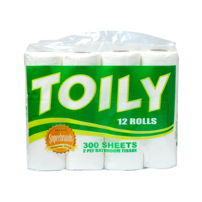 Toily Bathroom Tissue 2Ply 12's