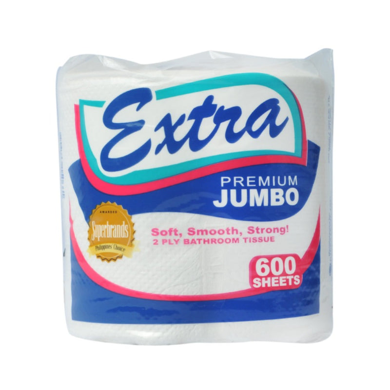 Extra Bathroom Tissue 2Ply Jumbo 1 Roll