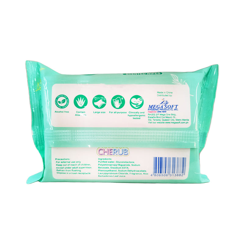 Cherub Scented Wipes 15 Sheets