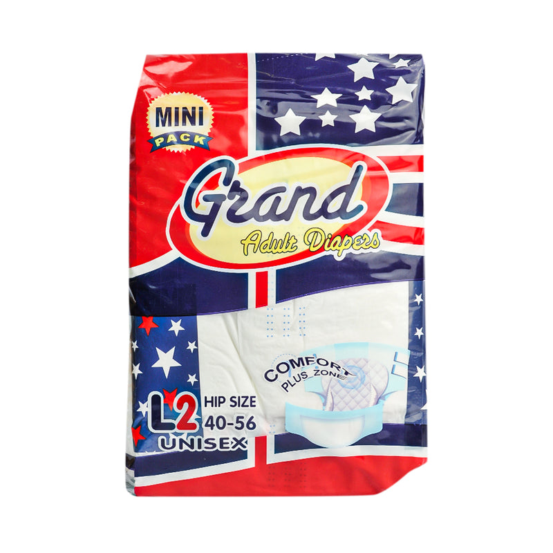 Grand Adult Diaper Large 2 Pads