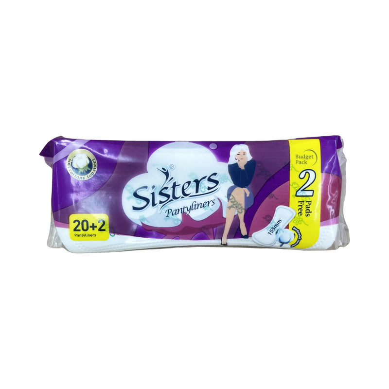 Sisters Pantyliner Budget Pack 20's