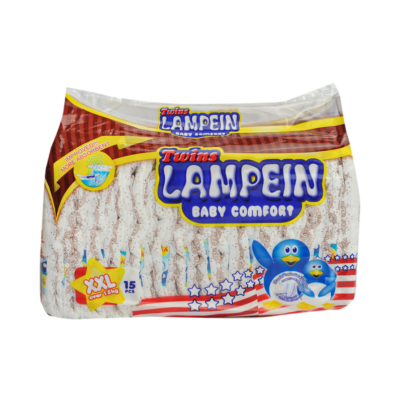 Twins Lampein Baby Diaper Generic XXL 15's