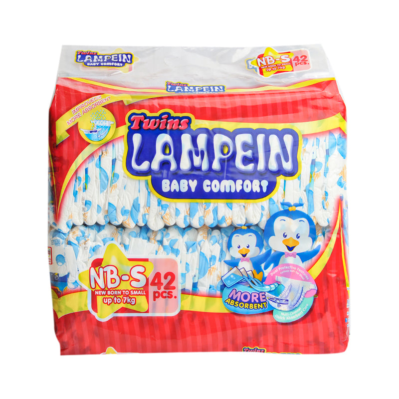 Twins Lampein Baby Diaper Big Pack Small 42's