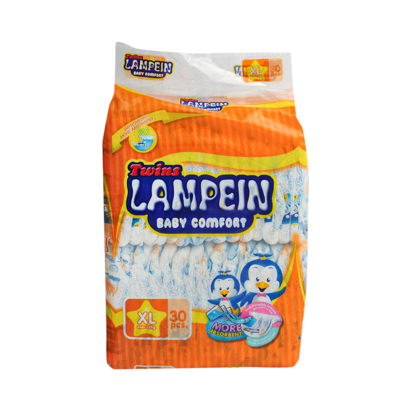 Twins Lampein Baby Diaper Big Pack XL 30's