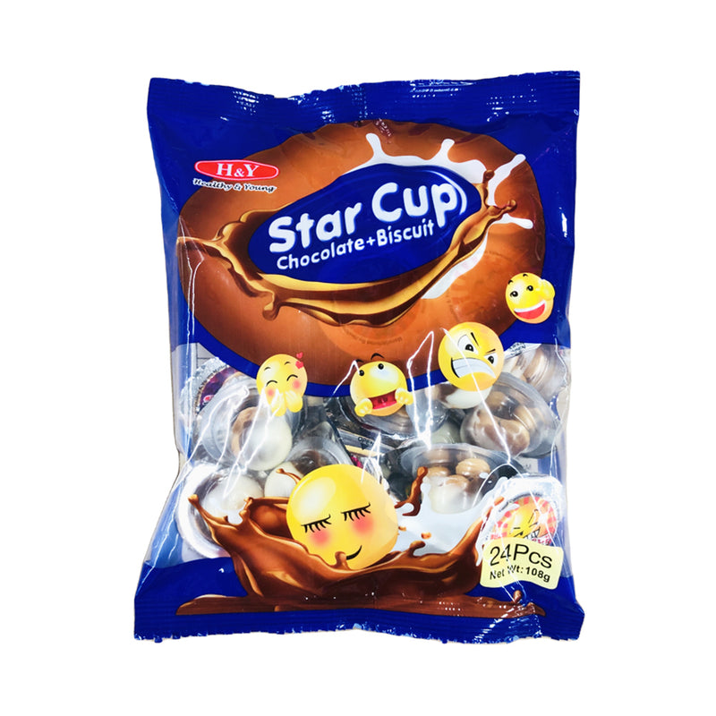 Star Cup Choco + Biscuit 24's