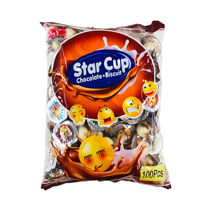 H&Y Star Cup Chocolate + Biscuit 100's