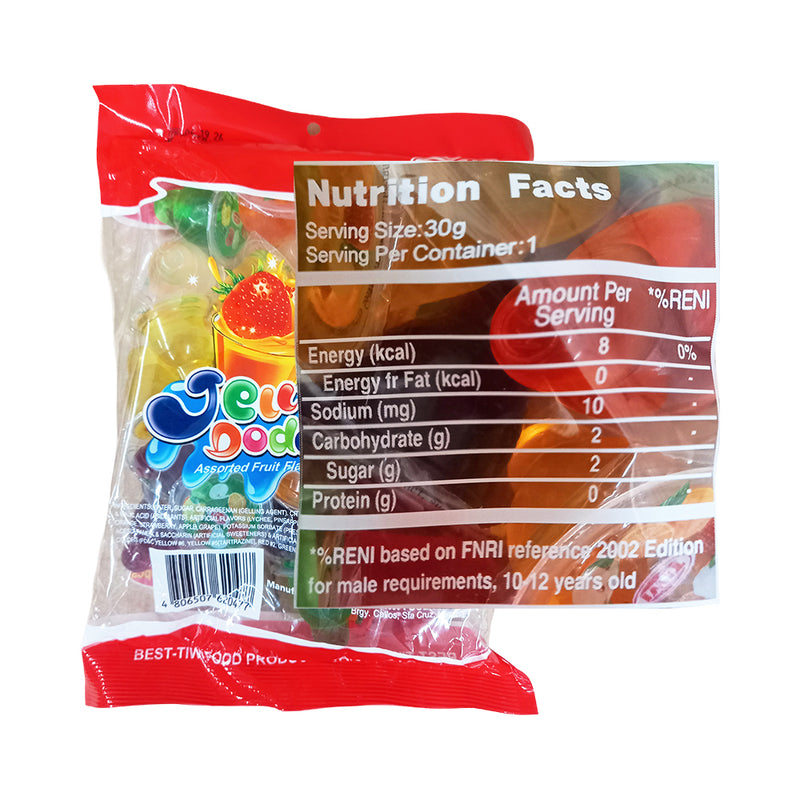 Tiwi Jelly Dodo Assorted Fruit Flavor 30's