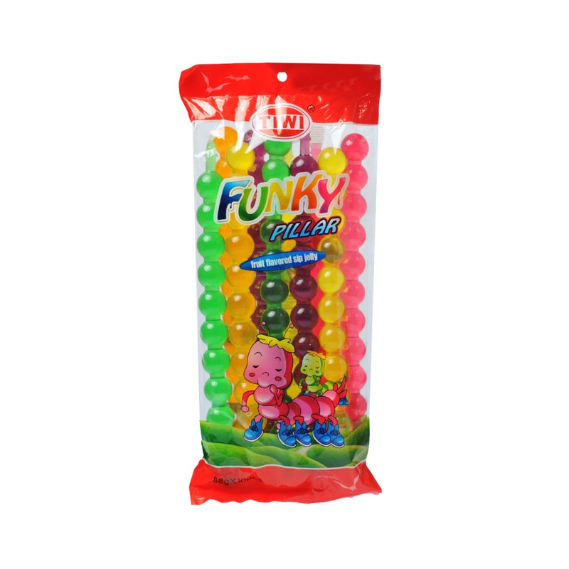 Tiwi Funky Fruit Jelly Pillar 10's