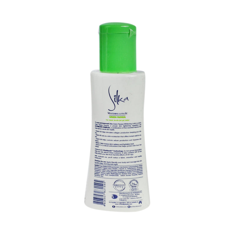 Silka Whitening Lotion Green Papaya 50ml