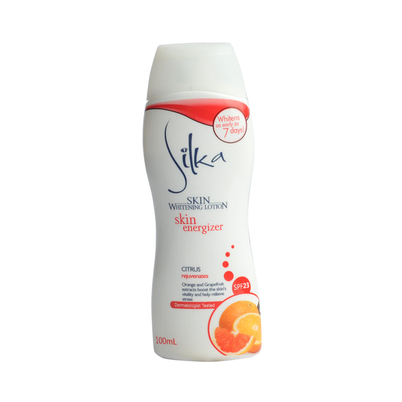 Silka Lotion Skin Whitening Lotion Skin Energizer Citrus 100ml