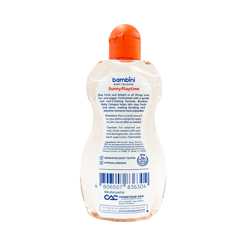 Bambini Baby Cologne Sunny Playtime 125ml