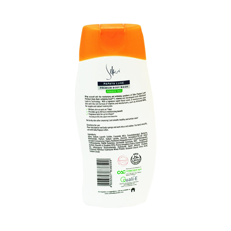 Silka Body Wash Papaya Luxe 200ml