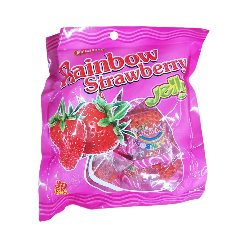 Rainbow Jelly Strawberry 30's