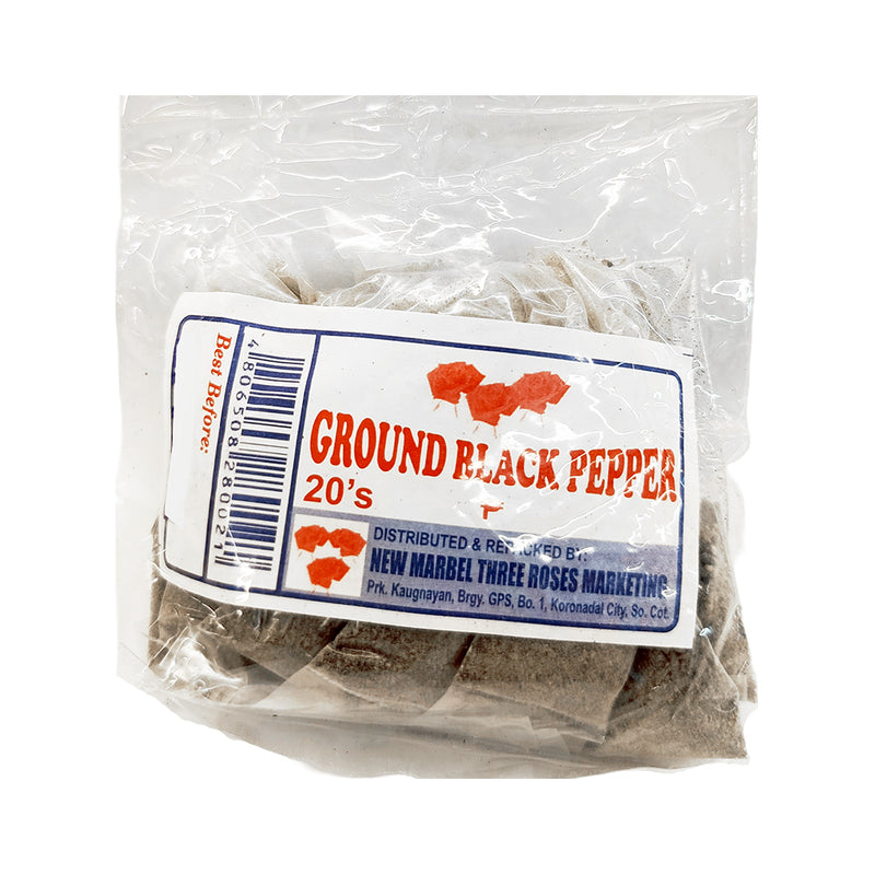 Three Roses Ground Black Pepper Singles 20's