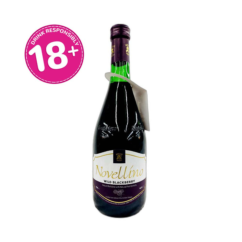 Novellino Wild Blackberry Casual Red Wine 750ml